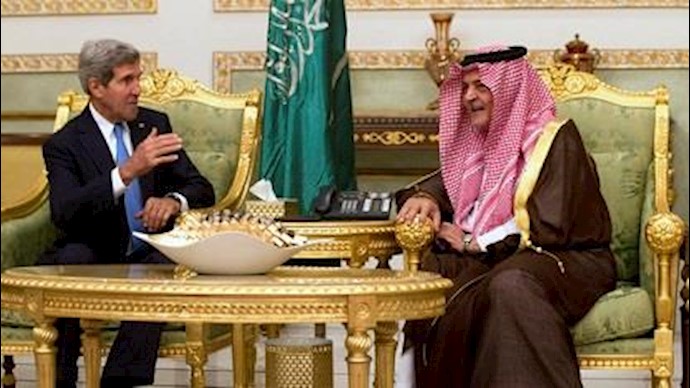 Kerry seeks to ease Saudi concerns over Syria, Iran