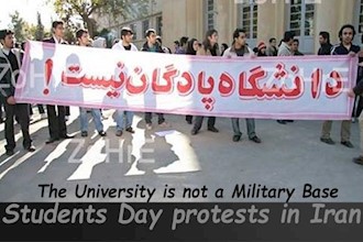 Students Day protests in Iran