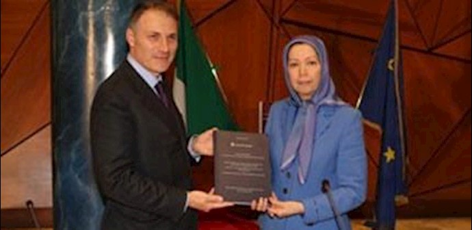 Maryam Rajavi’s speech at Italian Senate Human Rights Commission