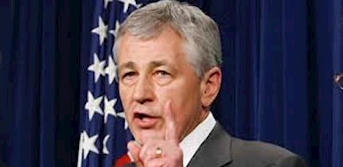 Iran diplomacy must be backed by military power: Chuck Hagel