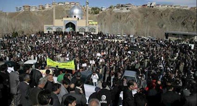 Protest in Iranian Province
