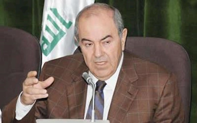 Allawi warns of explosive state in Iraq