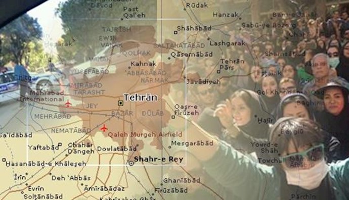 Tehran: women’s demonstration in front of the parliament, chants of “death to Iran’s DAESH (ISIS)”