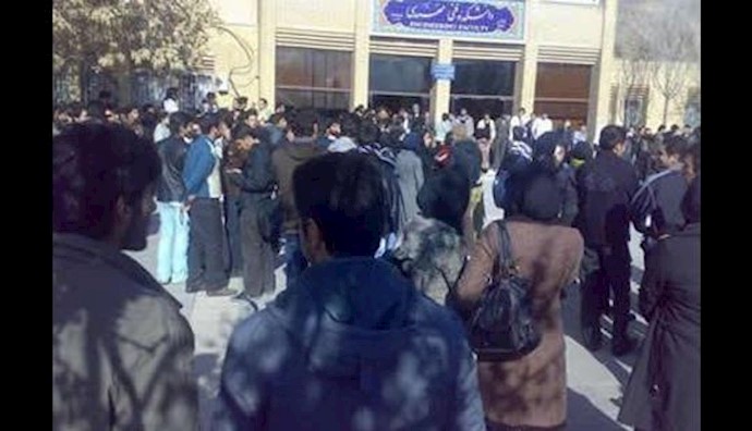 Iranian university students protest acid attacks by government affiliated mobs