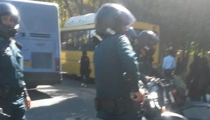 Iran: Youth in Isfahan clashed with the regime’s elite forces