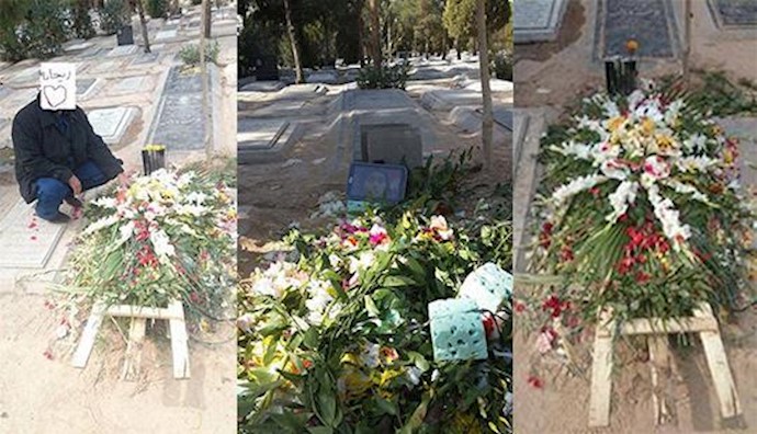 Iran: Reyhaneh Jabbari’s photo was torn off from her grave