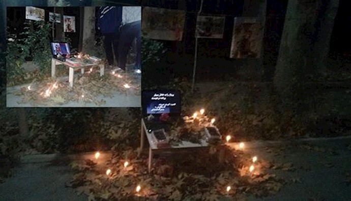 Iran: memorial ceremony for a university student