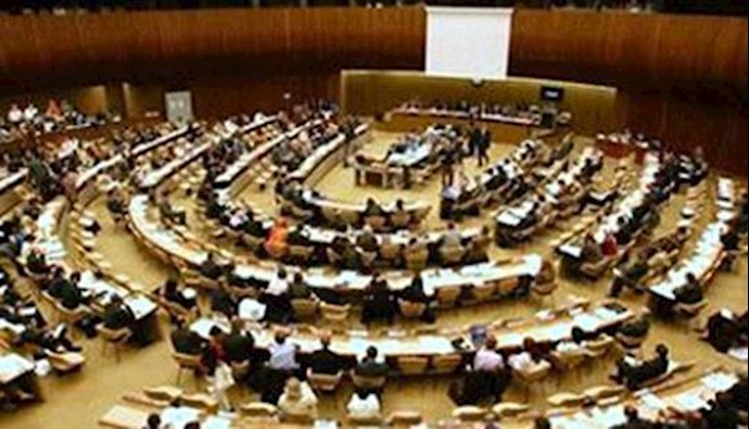 Geneva: Delegations to the human rights council left the room in protest to the violation of human rights in Iran