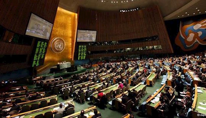 UN General Assembly condemns violation of human rights in Iran