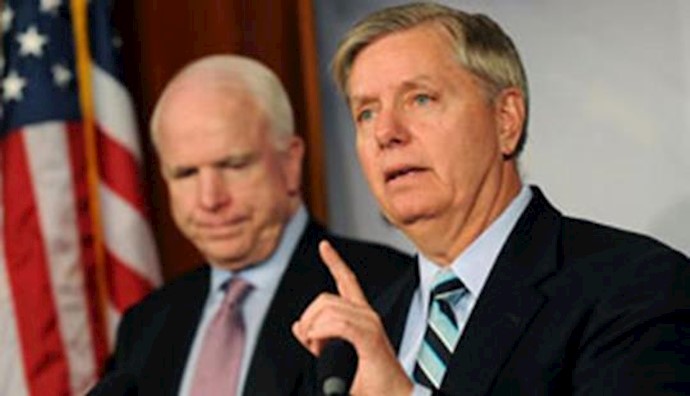  'US  Senators McCain and Graham'