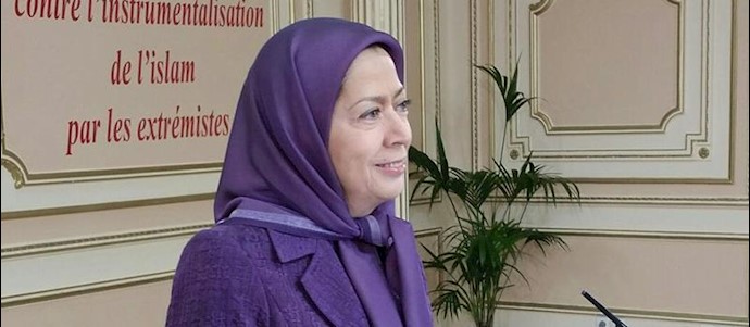 Maryam Rajavi: supporting the alternative to this regime, which is a cultural solution based on a democratic Islam is the only solution for extremism