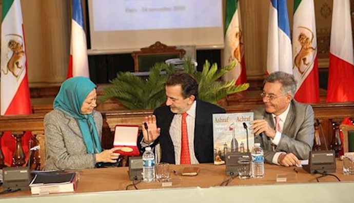 The Mayors of Paris express support for Maryam Rajavi
