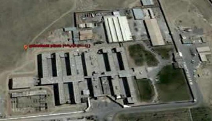  'Arial view of Gohardasht Prison'