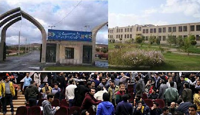 Iran: Protest gathering at University of Shahr-e Kurd