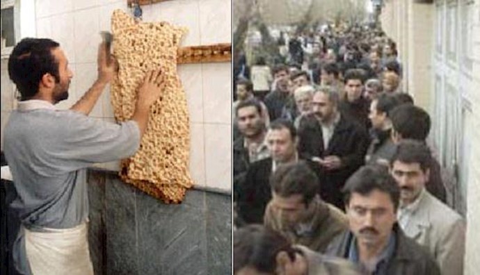  'Staggering increase in the price of bread in Iran '