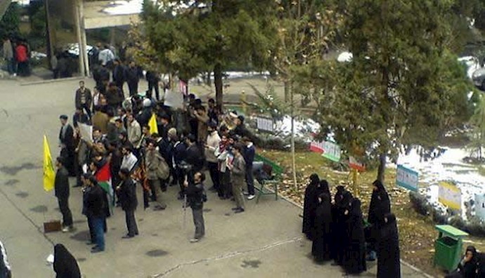 Iran: Basij coordinator in Tehran University expresses fear and concern over the presence and dominance of Mojahedin in universities