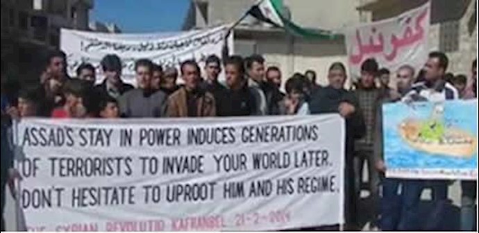 Brave Syrian people continue peaceful rallies on Friday
