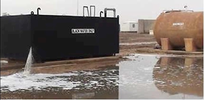 Iraq prevents foodstuffs into Iranian dissidents camp, obstructs emptying of black water tanks