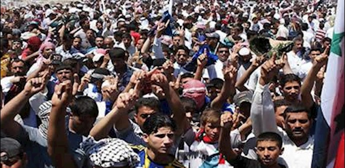 Iraqi people rally calling for lifting of Anbar siege
