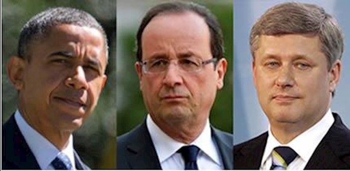 Obama consults with Hollande, Harper on Ukraine crisis