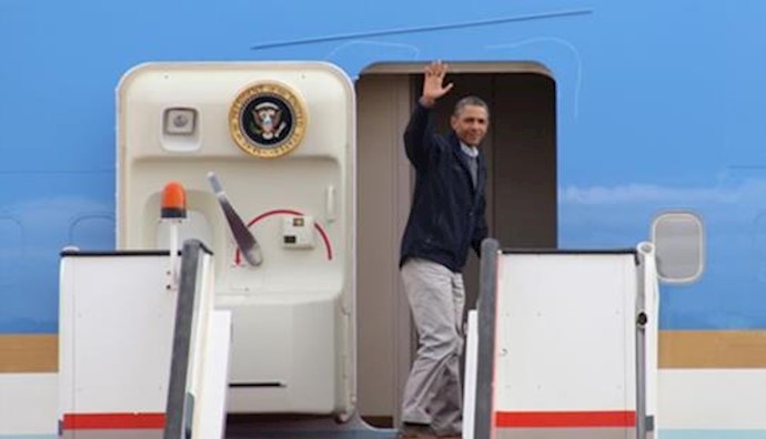 Obama leaves Saudi Arabia after meeting with king