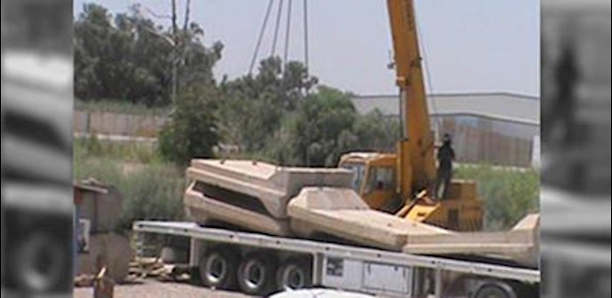Iraqi forces prevent protective T-wall installation at Iranian refugee camp