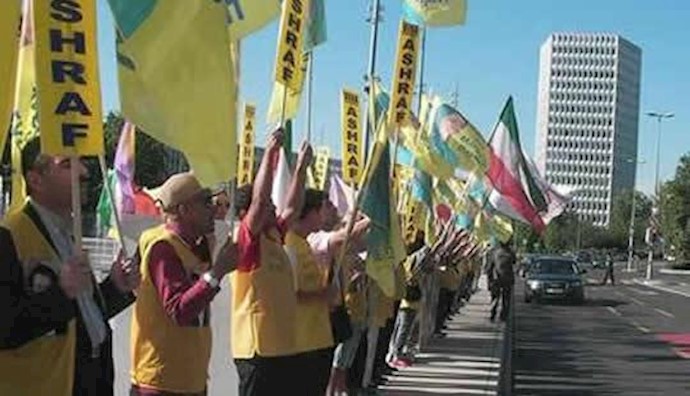 Geneva: Iranian opposition protests continues