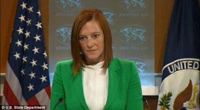  'US State Department spokeswoman Jen Psaki'