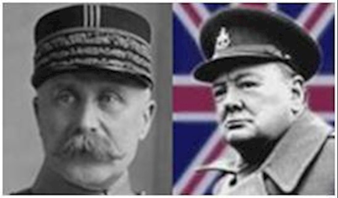  'Marshall petain - Churchill'