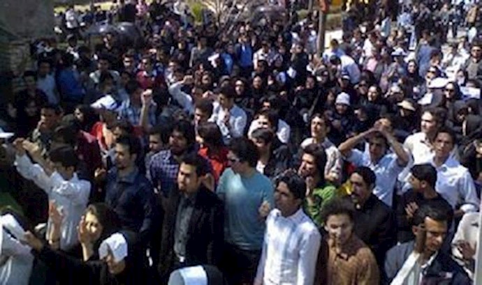  'Popular protests in Iran'