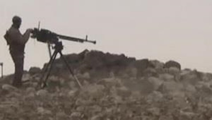 Free Syrian Army rebels advancing in Deir Azzur