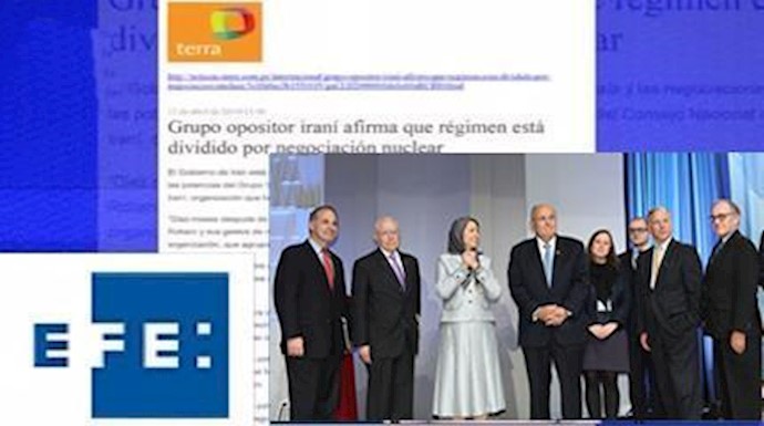  'EPE covering Maryam Rajavi remarks in recent Paris conference'