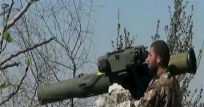  'Free Syrian Army rebels armed with US-made anti-tank missiles'