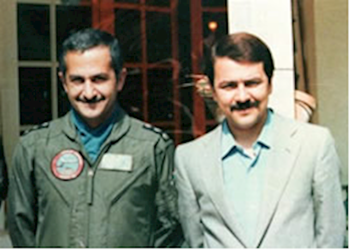  'Mr. Massoud Rajavi after flight to Paris'
