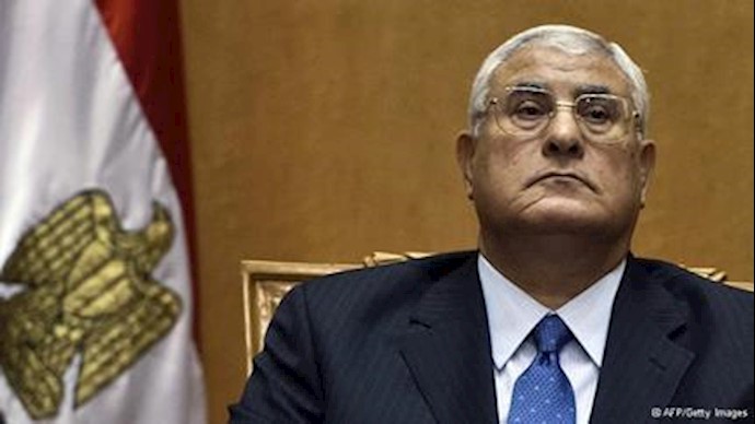  'Egyptian Interim President Ali Mansour'