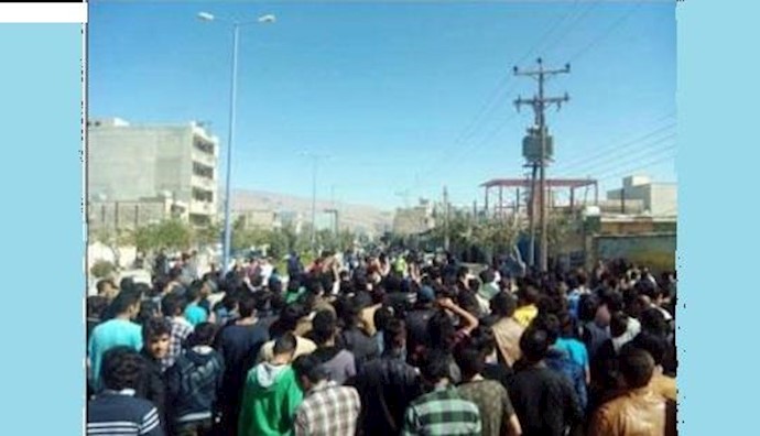 Social protests in three Iranian cities