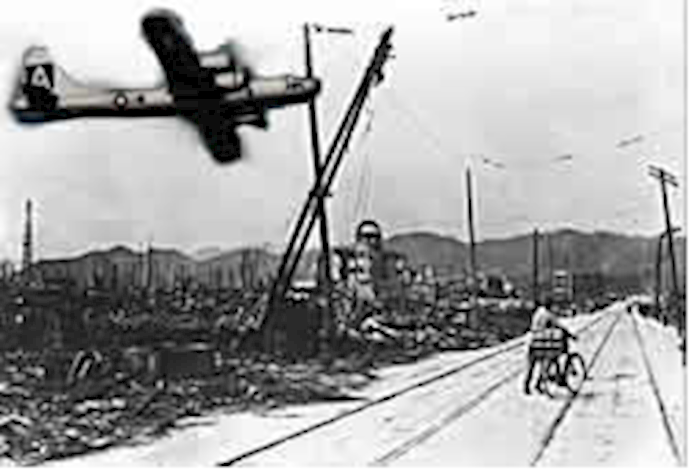  'Hiroshima after explosion '