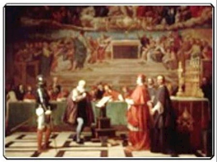  'Bruno Giordano's prosecution'