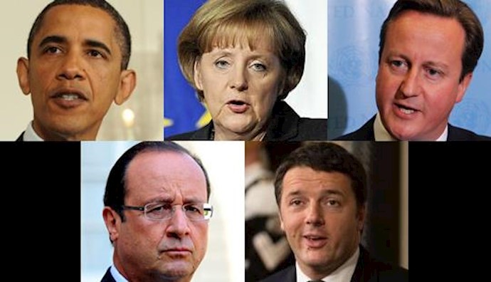 Obama, EU leaders raise threat of new sanctions on Russia