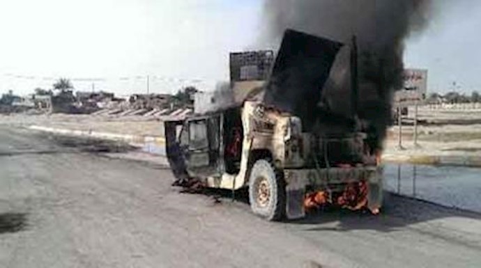 Iraq: Many Maliki forces killed, 4 military vehicles destroyed in Ramadi