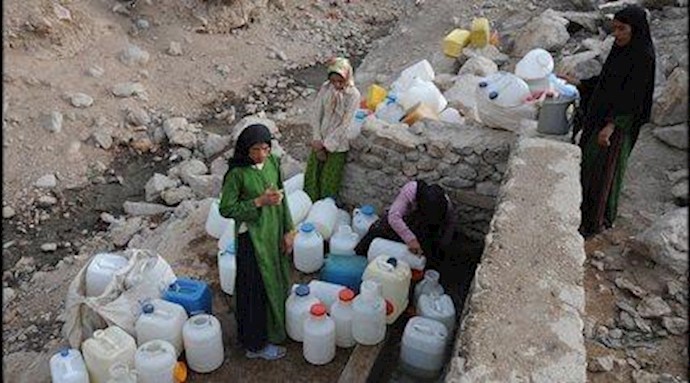 Water crisis in northeastern Iranian city