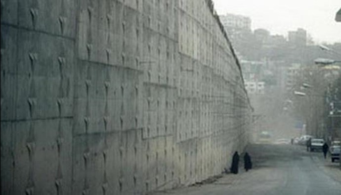  'The notorious Evin prison in Tehran'