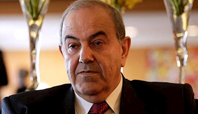  'Former Iraqi premier Ayad Allawi'