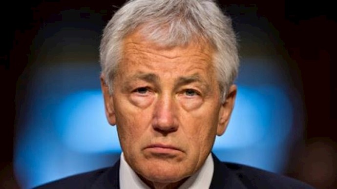  'US Defense Secretary Chuck Hagel'