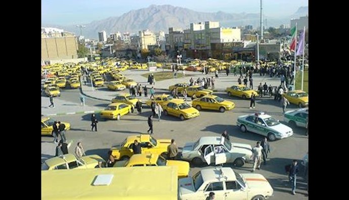 Iran: Urumieh taxi drivers on strike