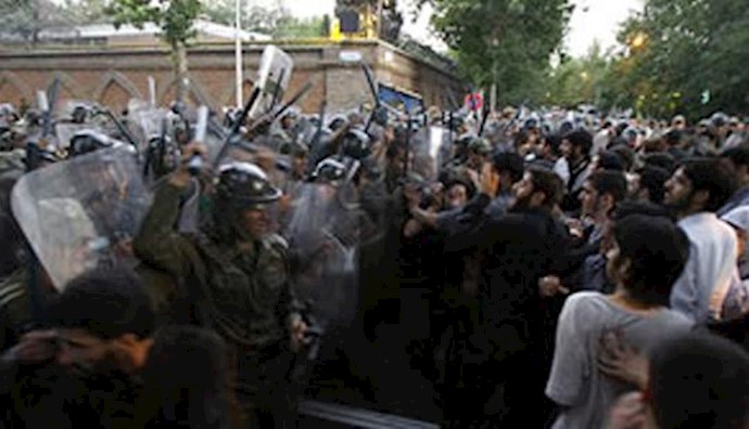  'Iran has been witnessing more and more such bloody clashes'