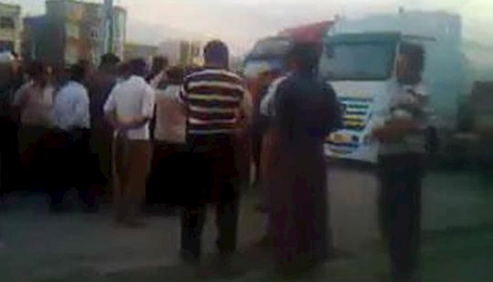 Mariwan protest gathering in Iran’s Kurdistan Province