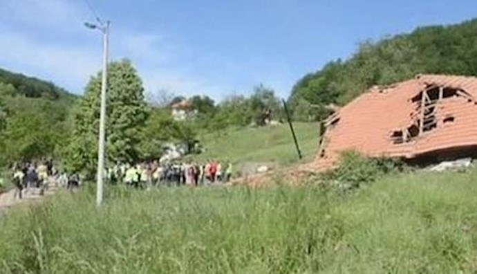  'Damages resulting from floods in the Balkan region'