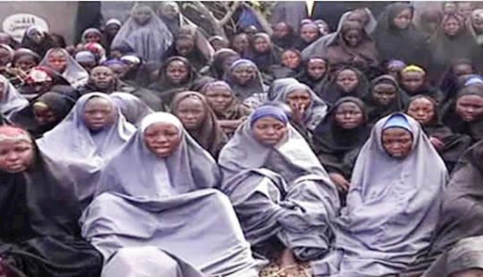  'abducted girls by Boko Haram'