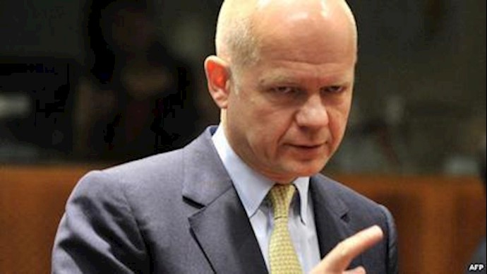  'UK Foreign Secretary William Hague'